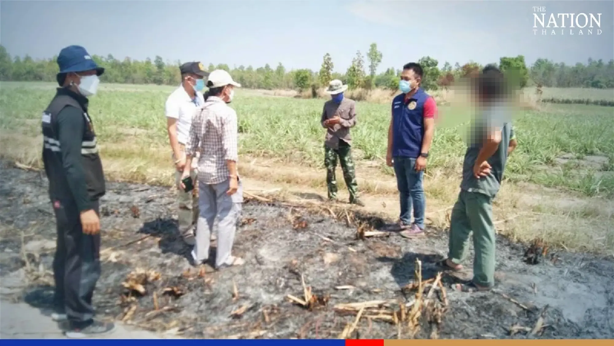 Crop stubble burning sparks fires in Mae Hong Son