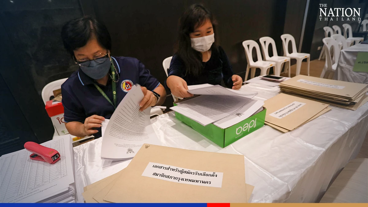 Bangkok governor and council candidates can register from tomorrow