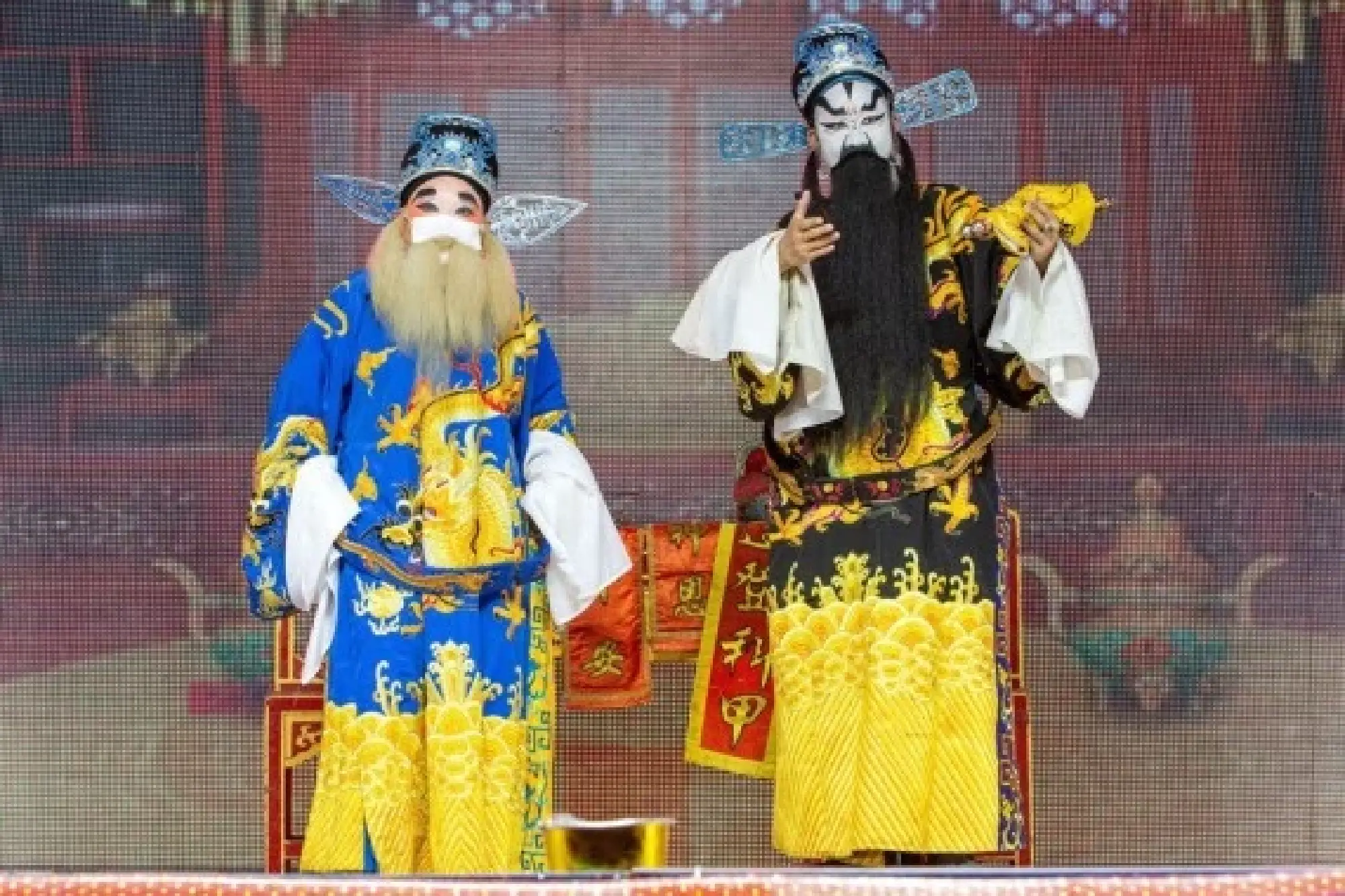 Actors perform Chaozhou Opera in Nakhon Sawan, Thailand, March 24, 2022. (Xinhua/Wang Teng)