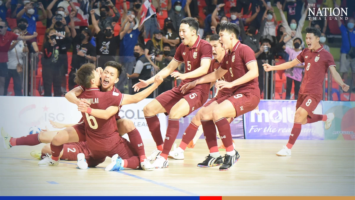 Thailand reign supreme in Southeast Asia with 16th futsal title