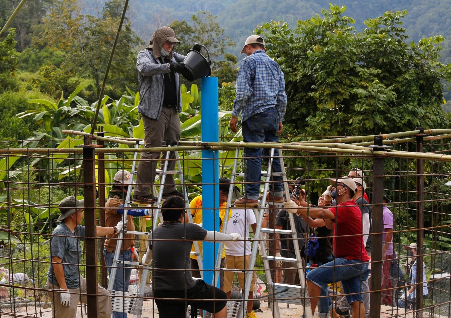Hing Hoi Project Year 2 at Ban Mae Lor Border Patrol Police Learning Centre in Mae Sariang district, Mae Hong Son province