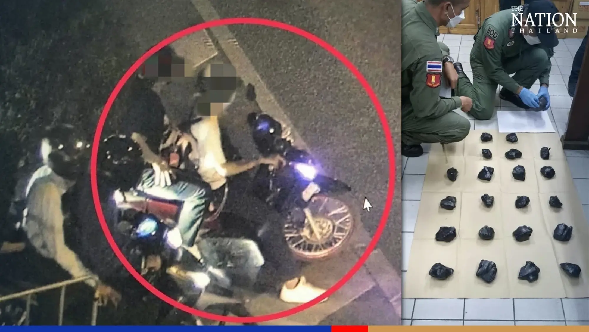 Police looking for two men who hurled ping pong bombs near PM’s residence