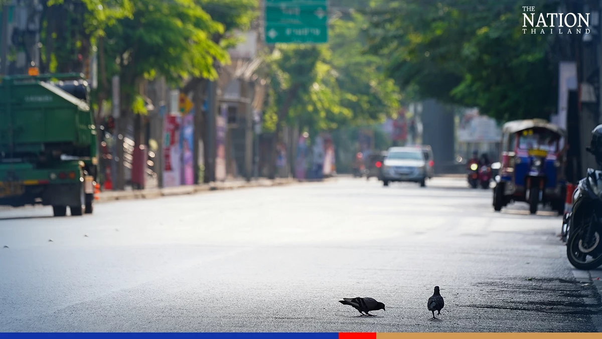 Bangkok streets deserted but drunk drivers still a menace