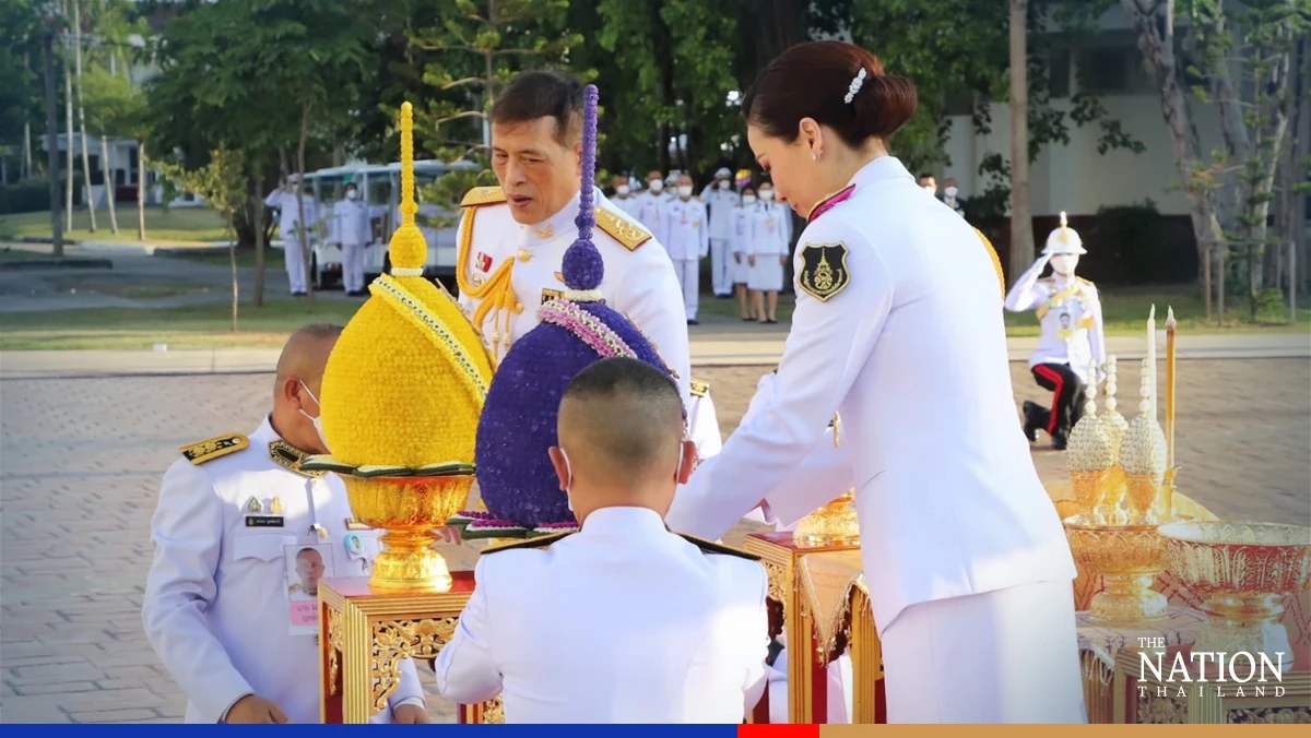 King and Queen confer graduation honours to police cadets