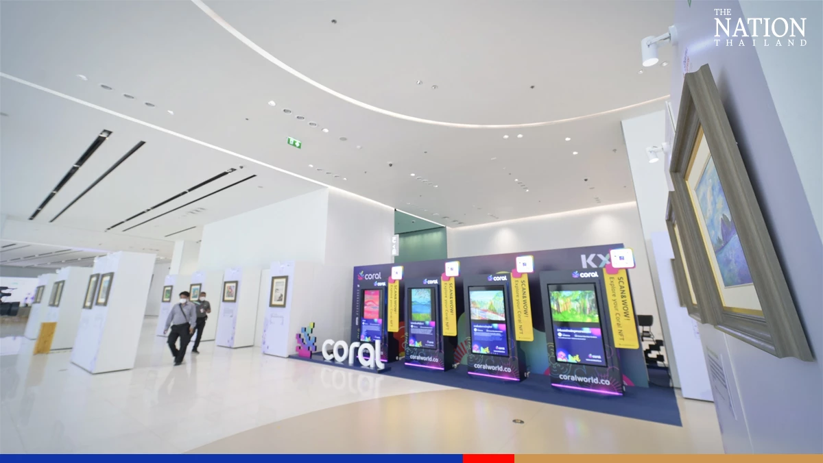 Thai Red Cross Society, Kasikorn X showcase digital artworks of HRH Princess Sirindhorn