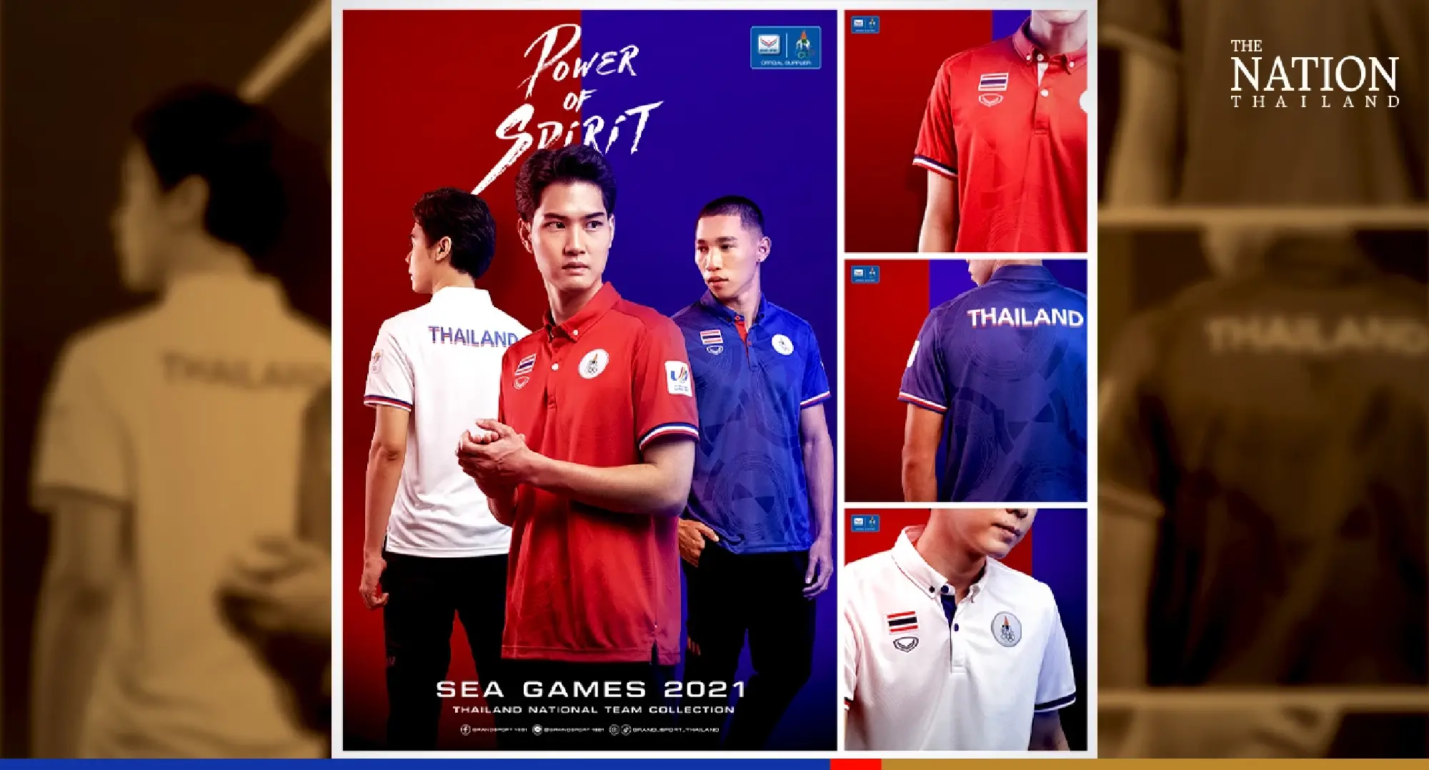 Thai national kit for SEA Games ready