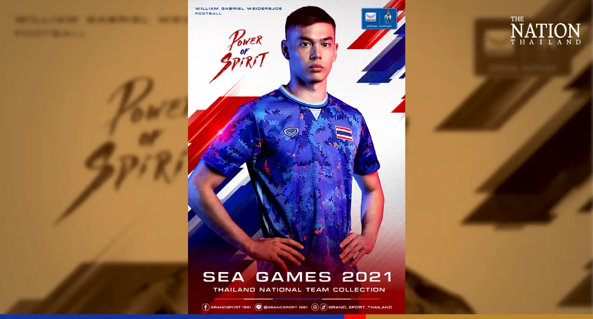 Thai national kit for SEA Games ready