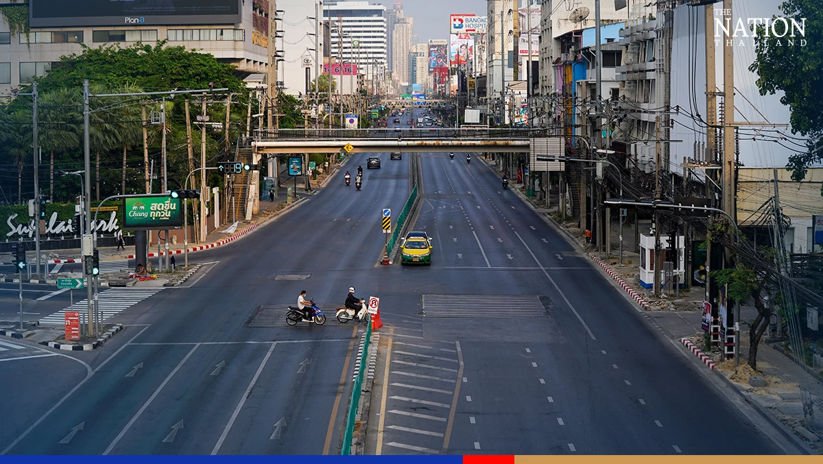 Bangkok streets deserted but drunk drivers still a menace