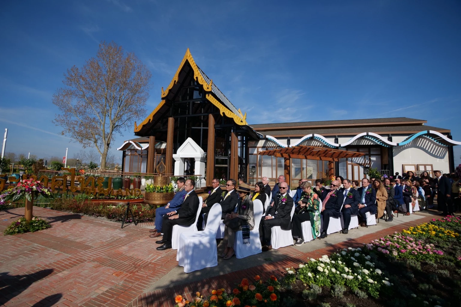 Thailand Pavilion’s Opening Ceremony, at The International Horticultural Expo