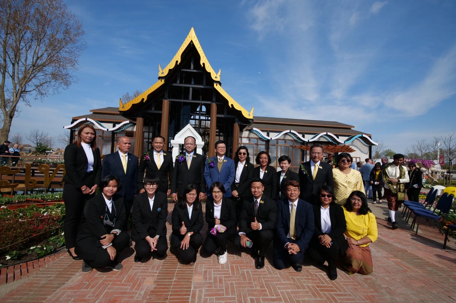 Thailand Pavilion’s Opening Ceremony, at The International Horticultural Expo