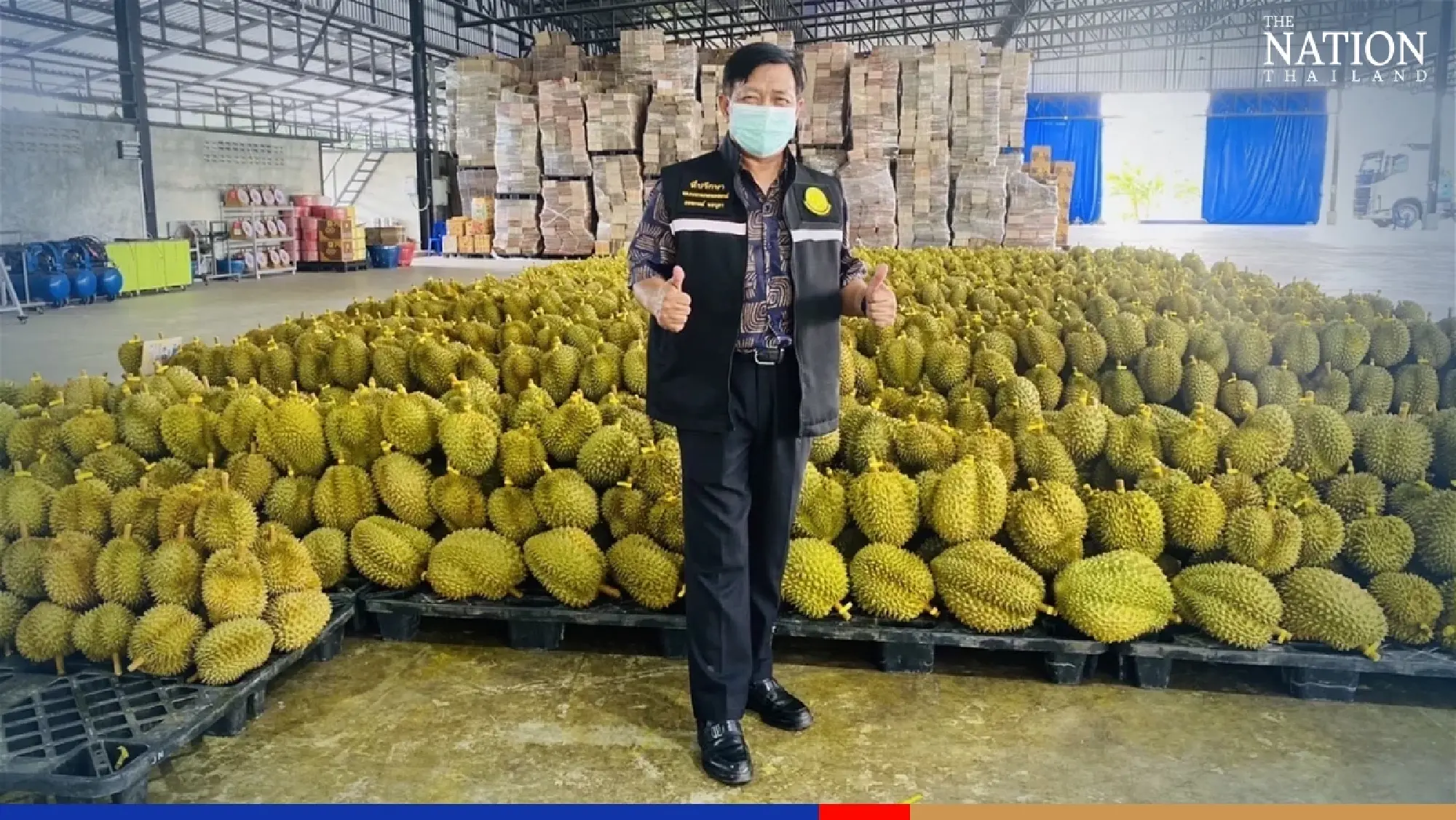 Relief for Thai exports as China reopens land checkpoints for durians