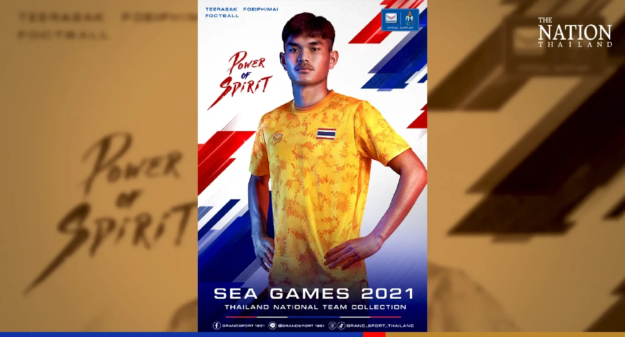 Thai national kit for SEA Games ready