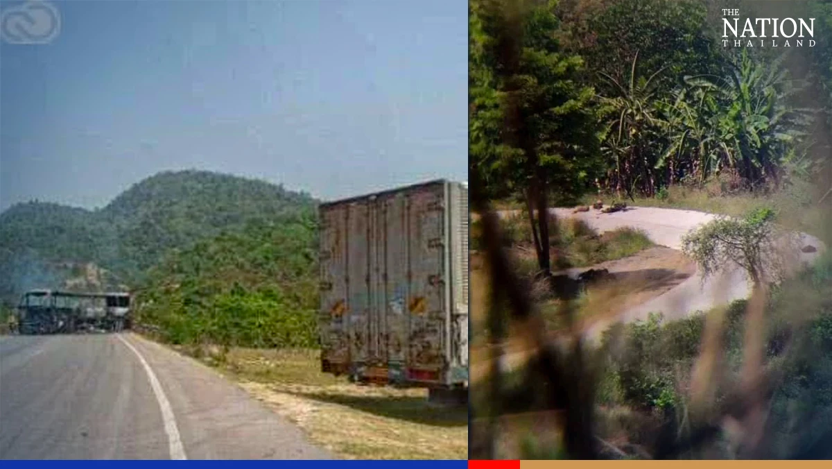 More than 1,700 Myanmar people take shelter in Tak as fighting intensifies