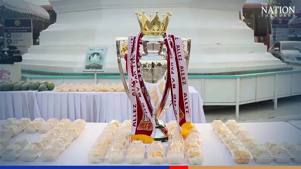 Thai fans savour Liverpool ‘EPL title’ with mango sticky rice trophy