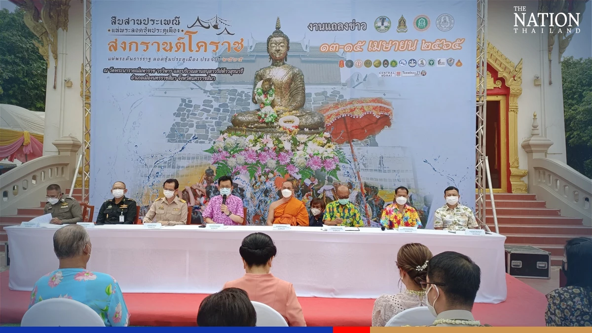 Songkran festivities captivate locals, tourists in Chiang Mai, Korat, Chonburi