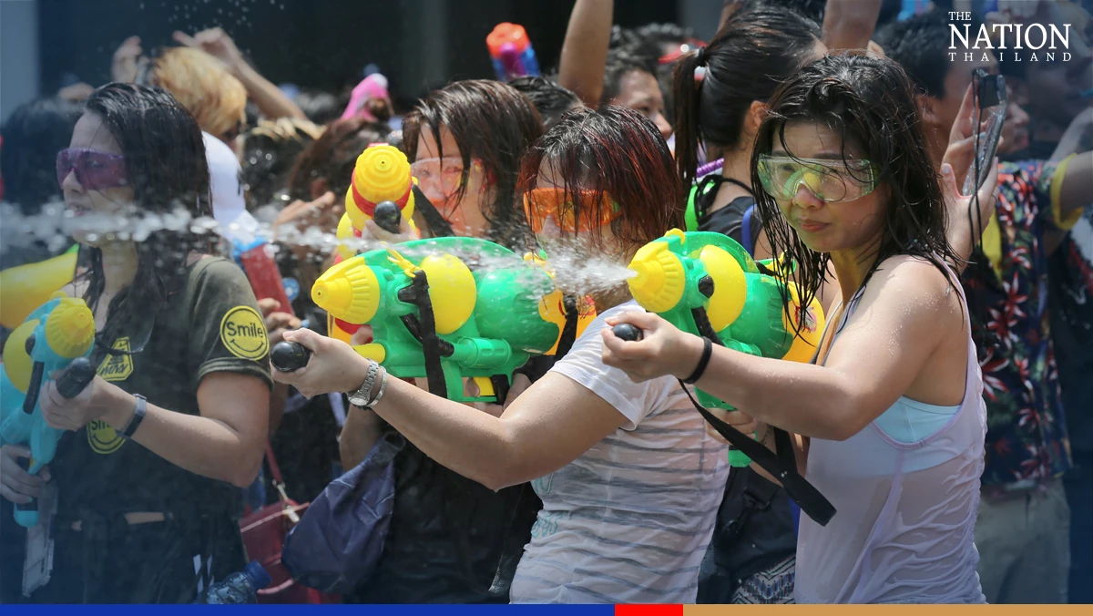 Songkran water splashing ban violators face jail, fine, police warn