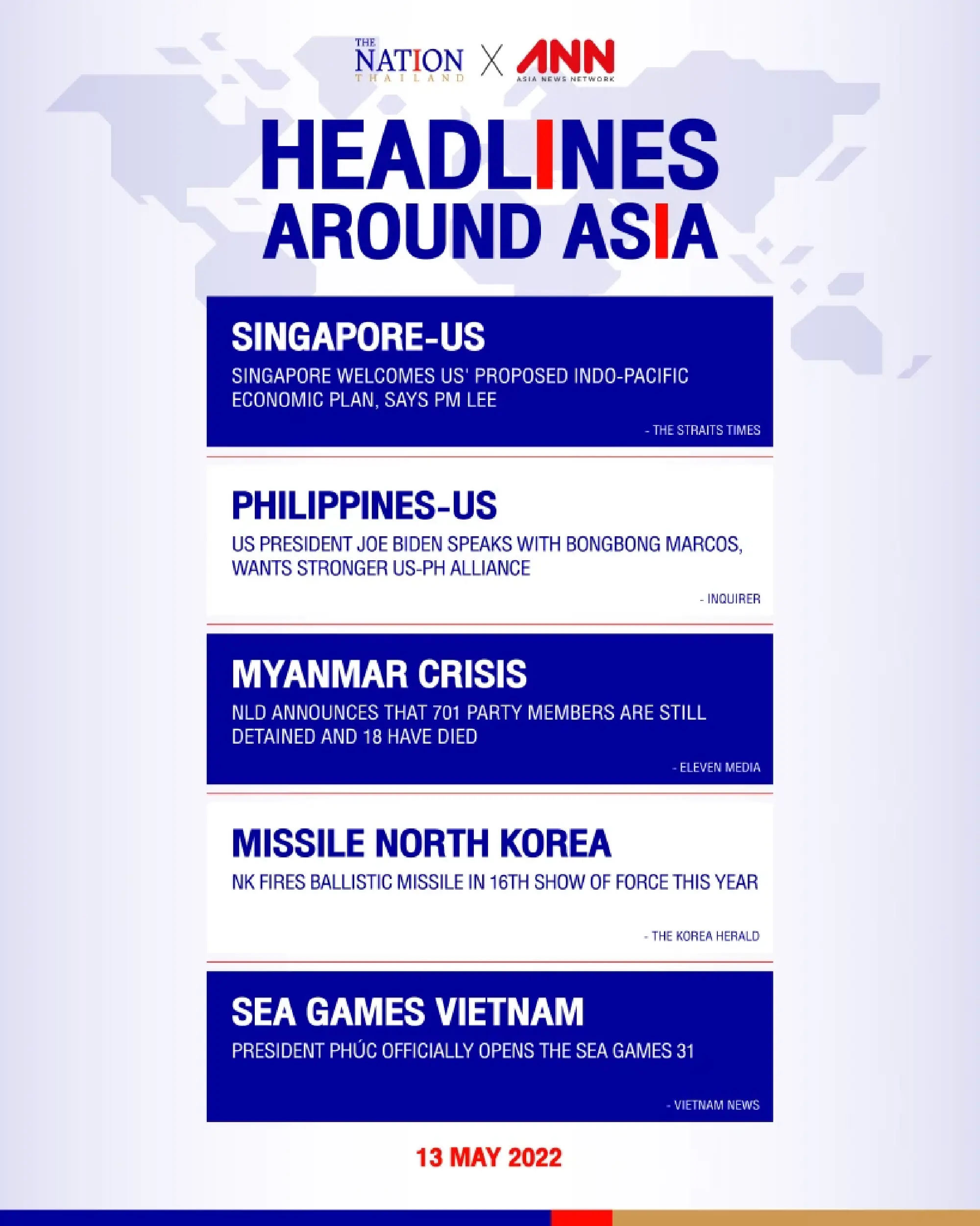 The latest news on what's happening in the region