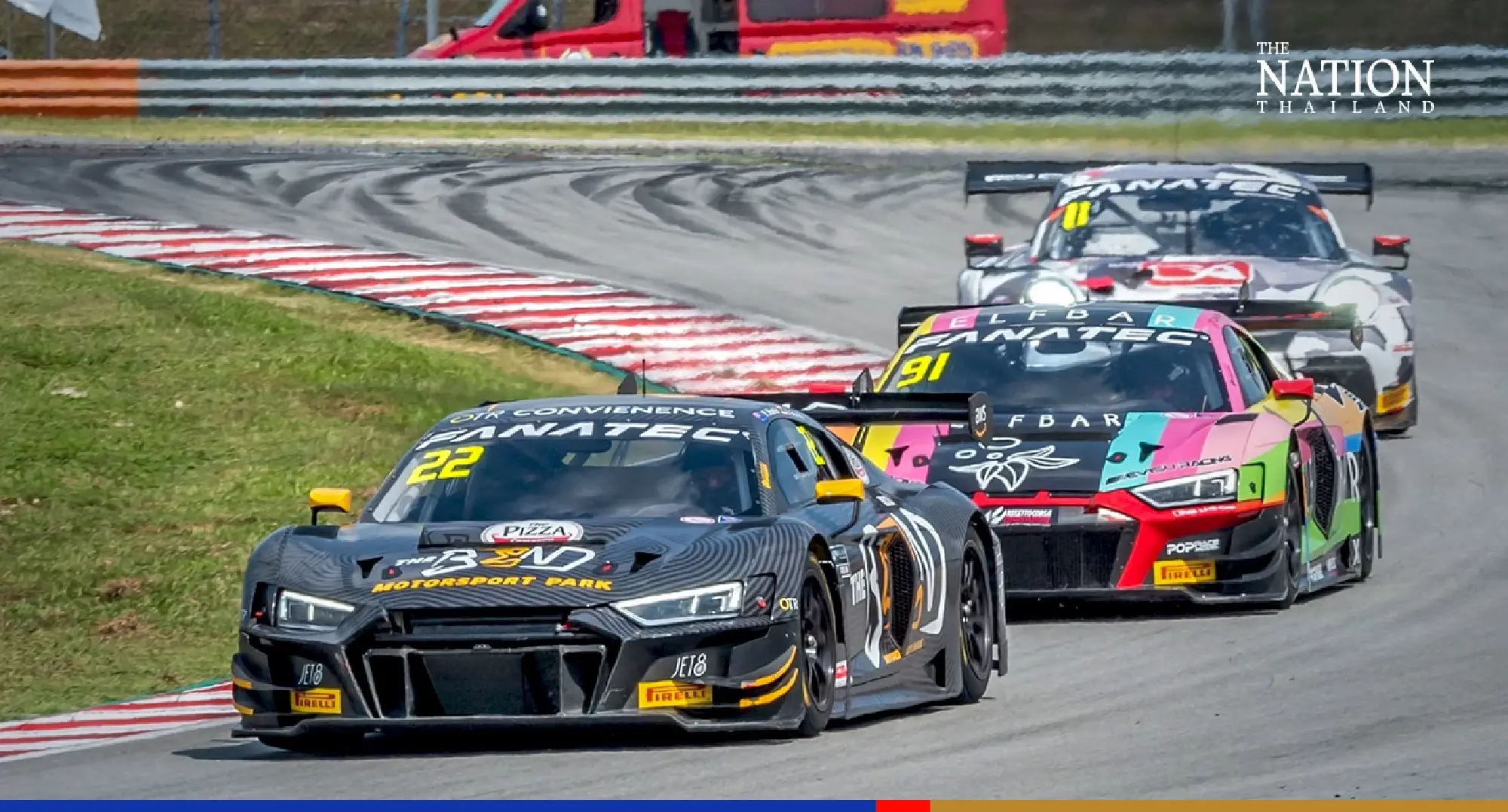 Stuvik's Audi team settles for 7th in GT World Challenge Asia