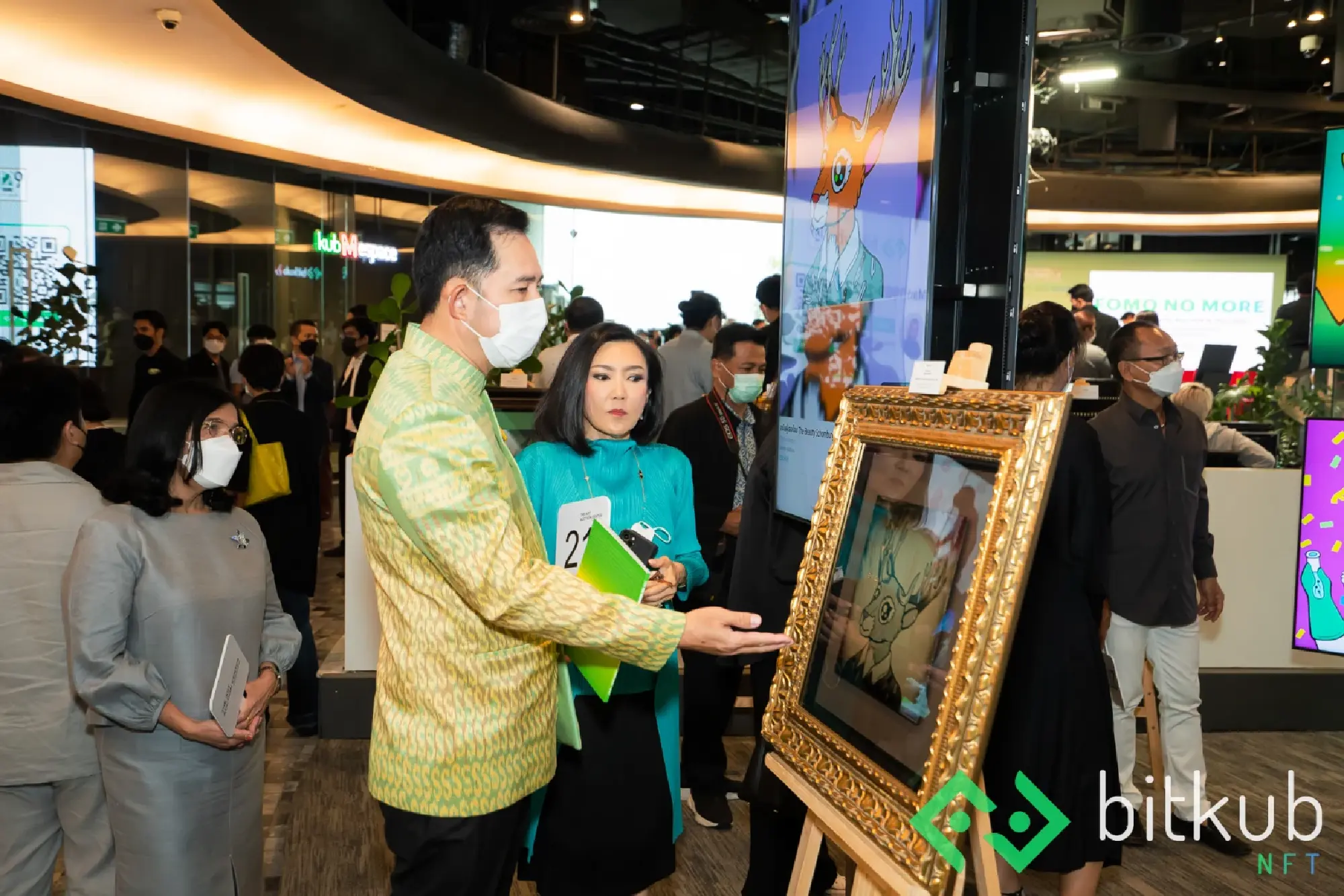"FOMO NO MORE" art auction by Bitkub NFT raises THB11.8 million