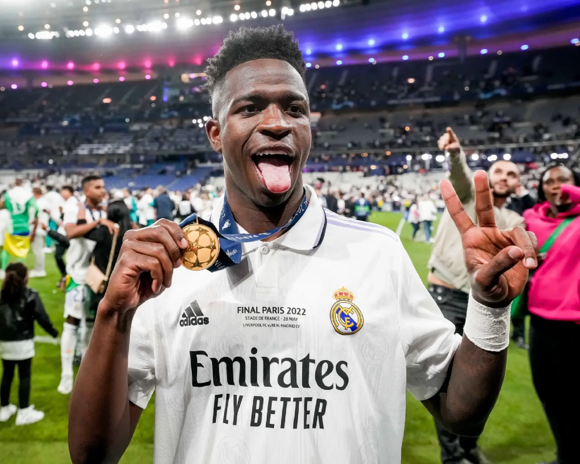 22 goals and 20 assists for Vinicius this season.