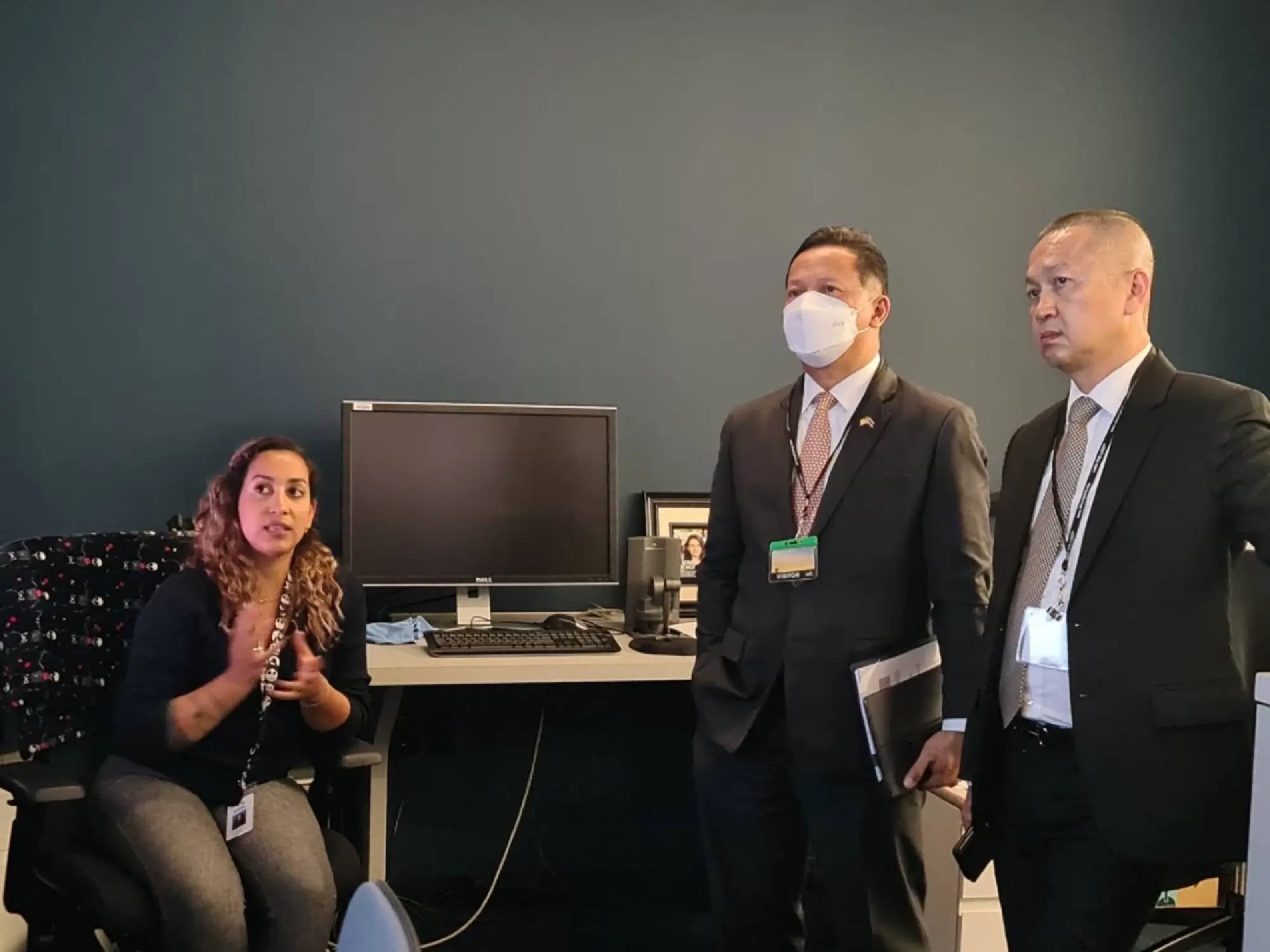 Department of American and South Pacific Affairs leads a Thai delegation to the US to strengthen anti-human trafficking and forced labour cooperation