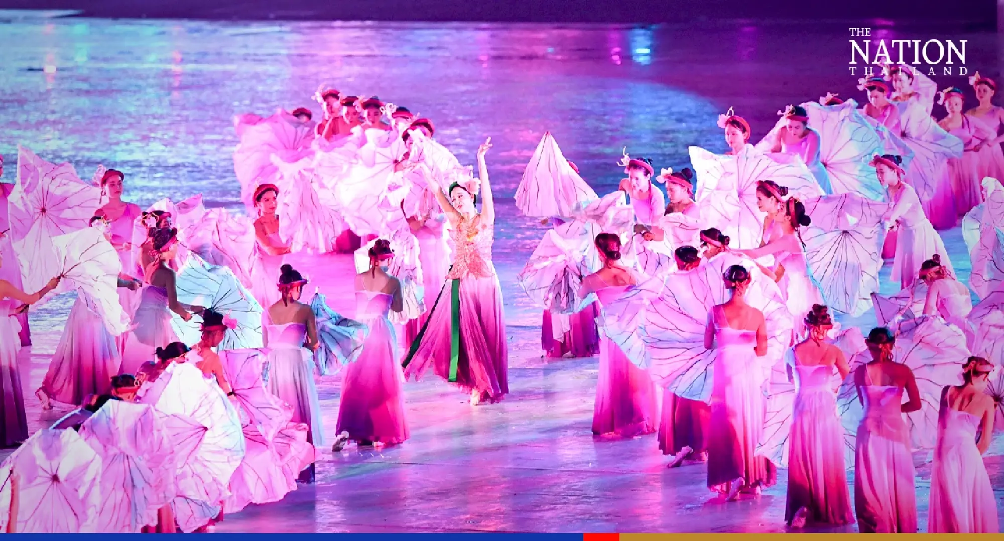 SEA Games launches in a sea of pink as Hanoi heavens open