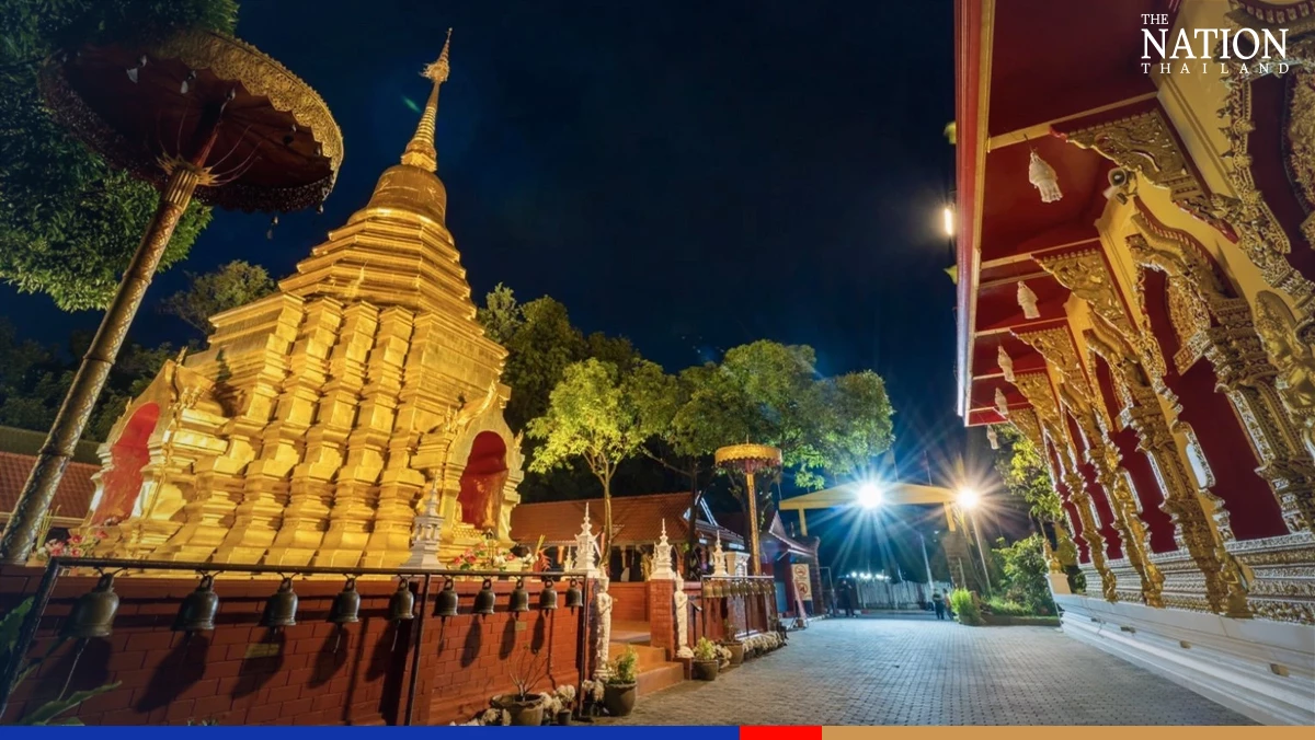 Chiang Mai temples to put on spectacular lighting display