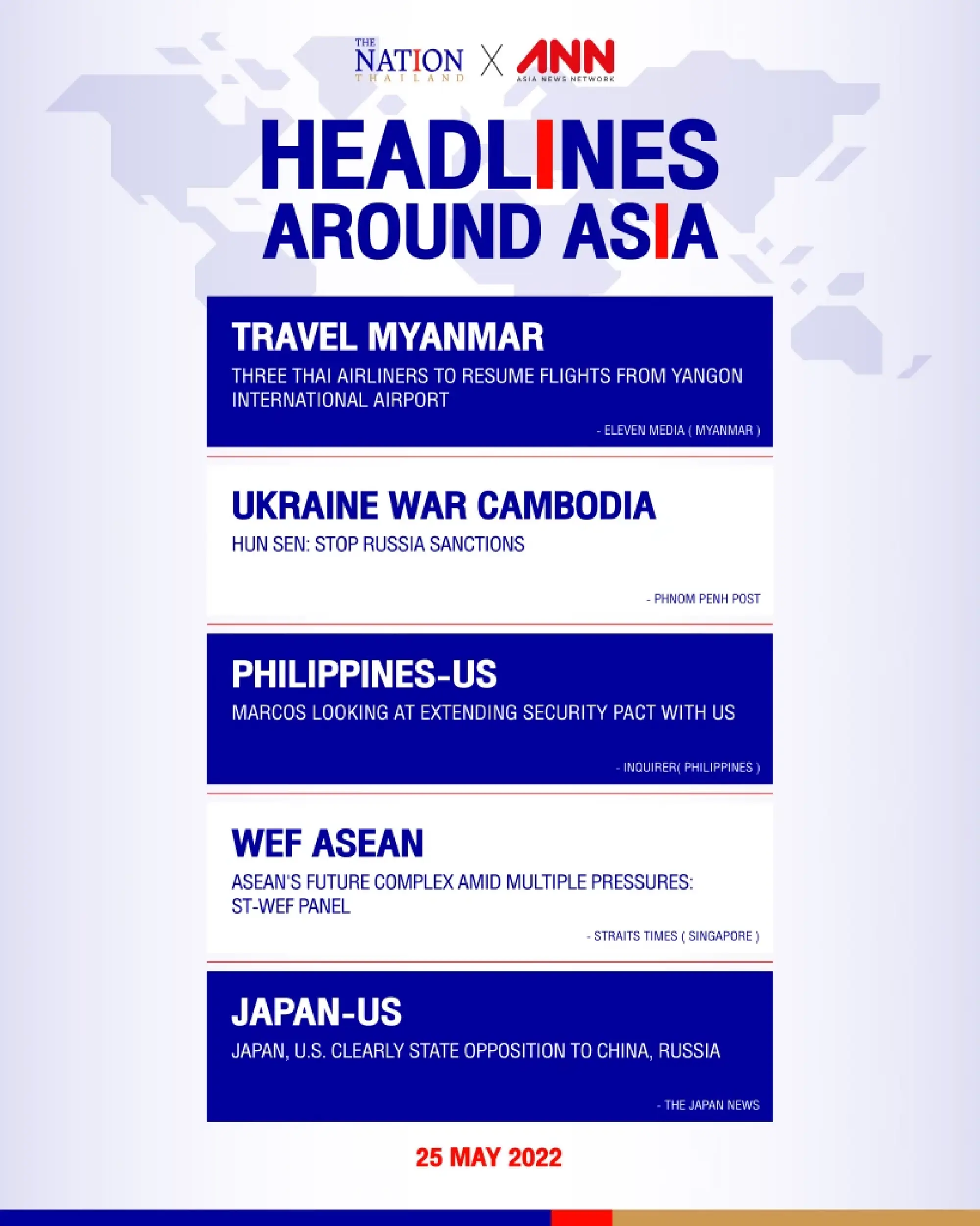 The latest news on what's happening in the region