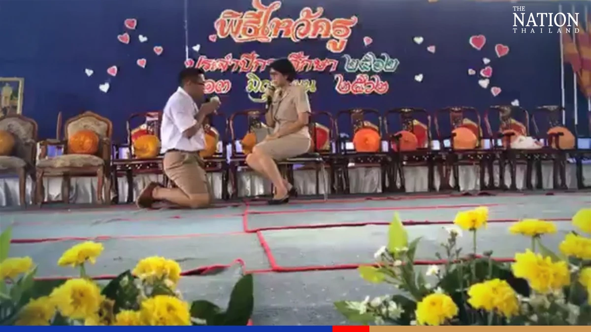 Chaiyaphum school students show support for LGBT