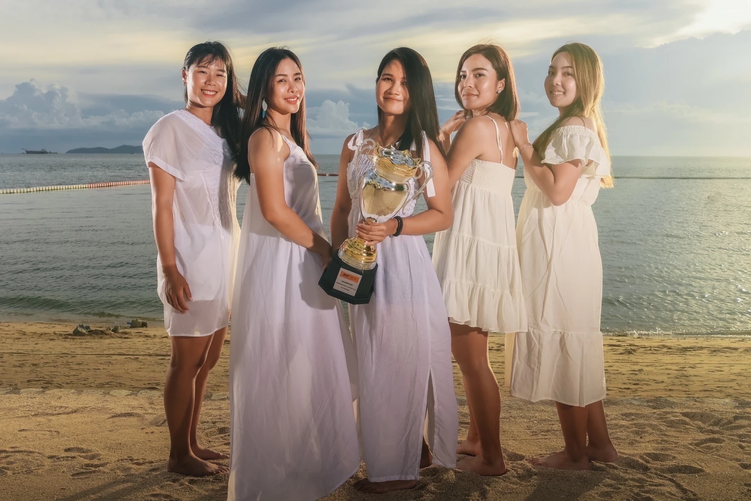 Players Post for Photocall Ahead of Thai WPGA Event in Pattaya 