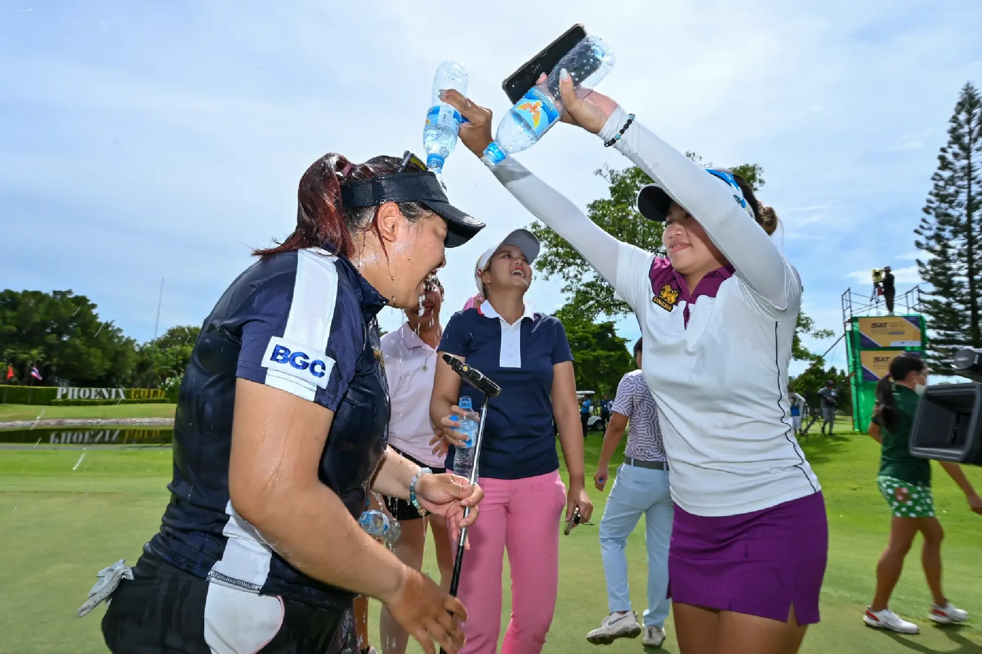 Chanettee Ousts Samaporn in 4th Play-off to Win Rain-Disrupted Thai WPGA