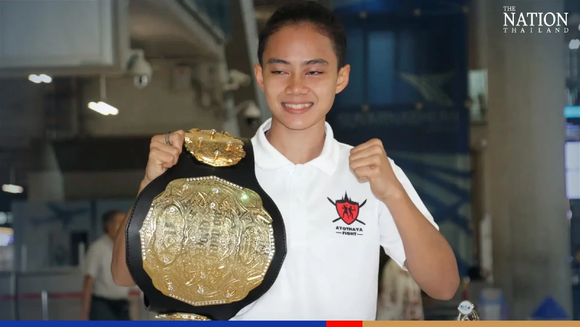 Thai woman boxer Phayahong welcomed home after making K-1 history