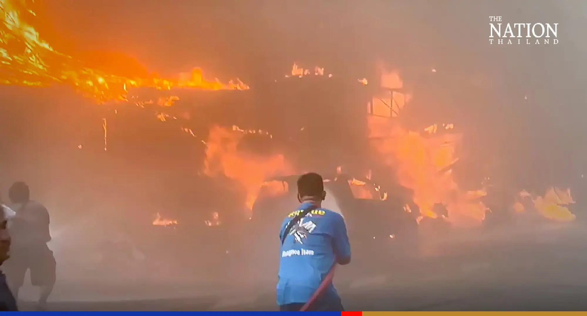 Death toll in Bangkok blaze rises to 2, witness describes horror