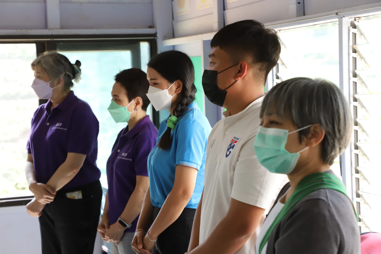 Teachers at Pha Khwang Witthaya School and CCF staffers work together to make children’s dreams come true.