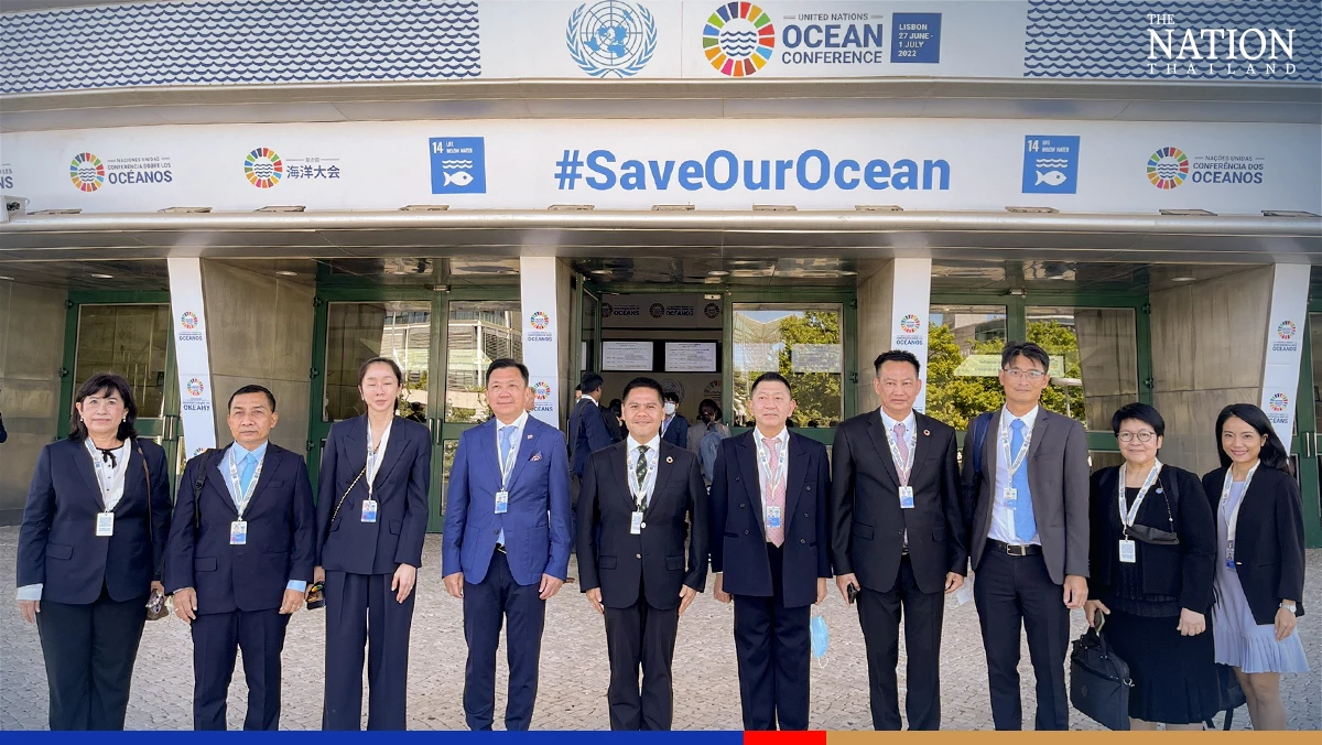 H.E. Mr Varawut expresses the strong position at the Ocean Conference