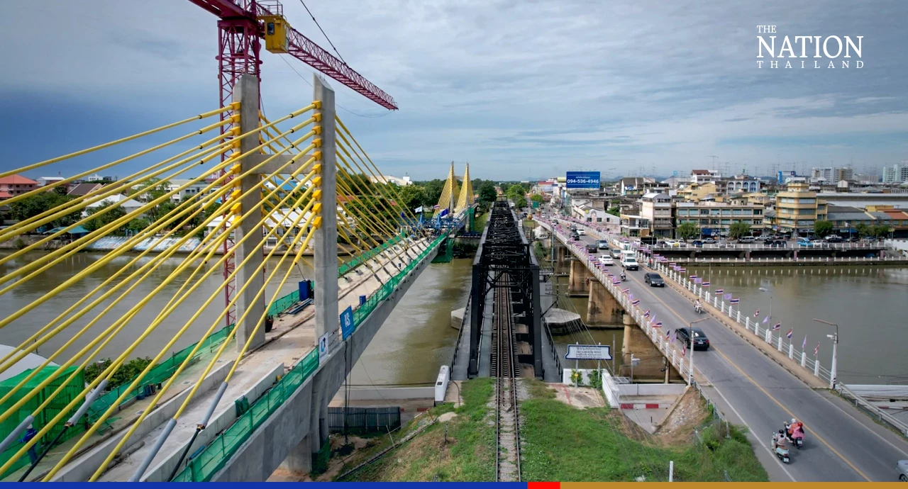 SRT hopes Ratchaburi’s new extradosed bridge will lure tourists