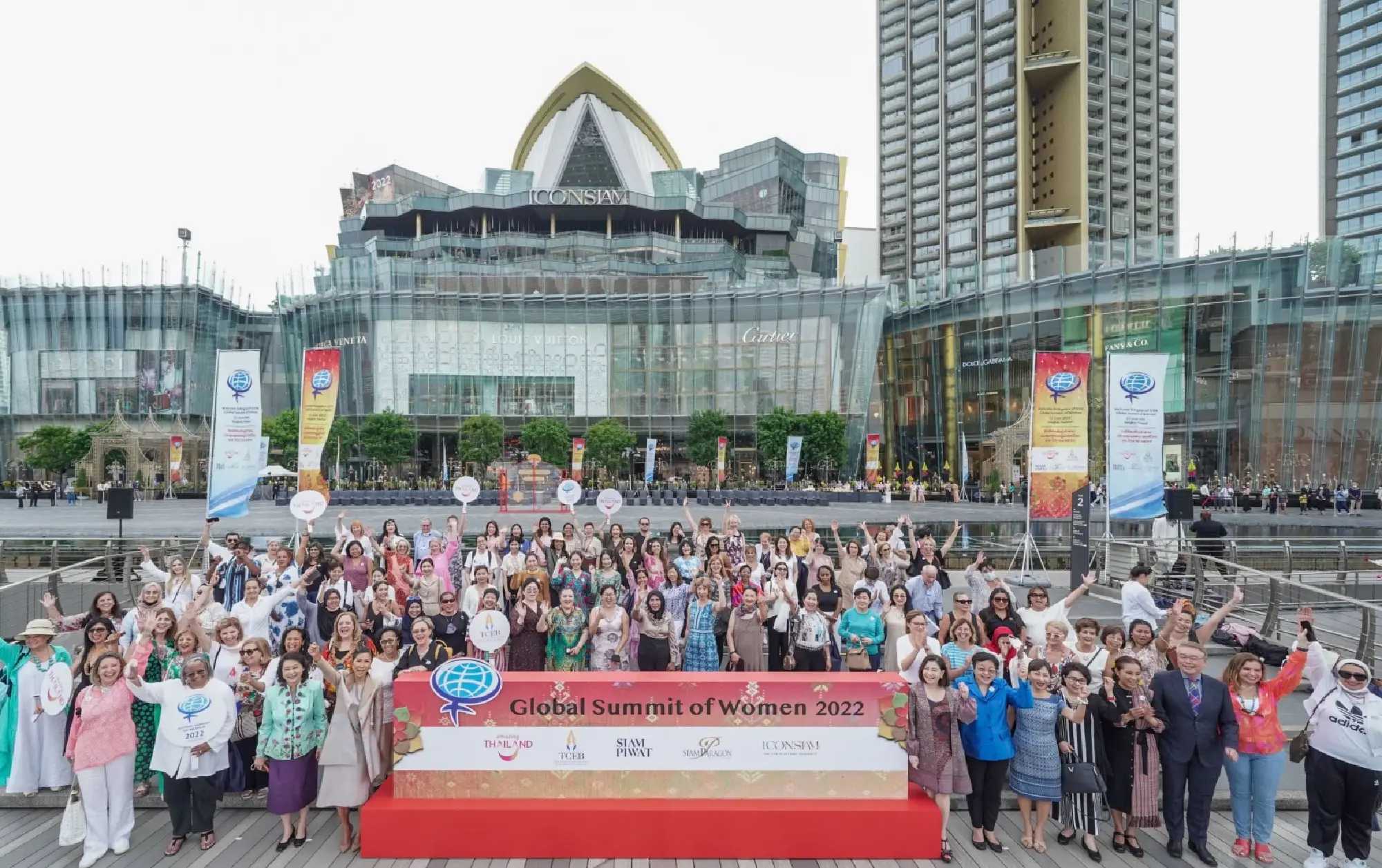 Leading women from across the world visited ICONSIAM, the global landmark by the Chao Phraya River, during the  PRE-SUMMIT TOUR. 