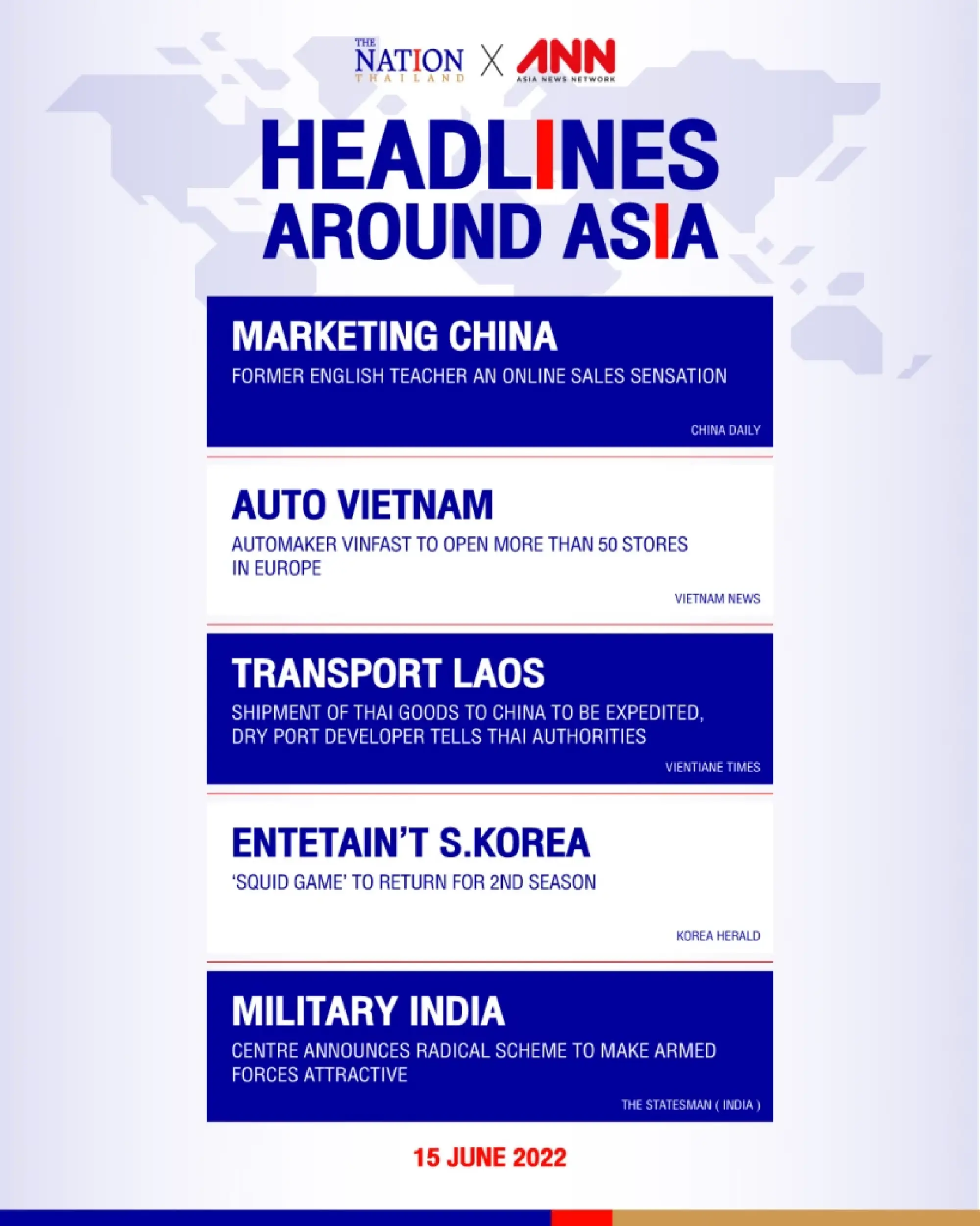 The latest news on what's happening in the region