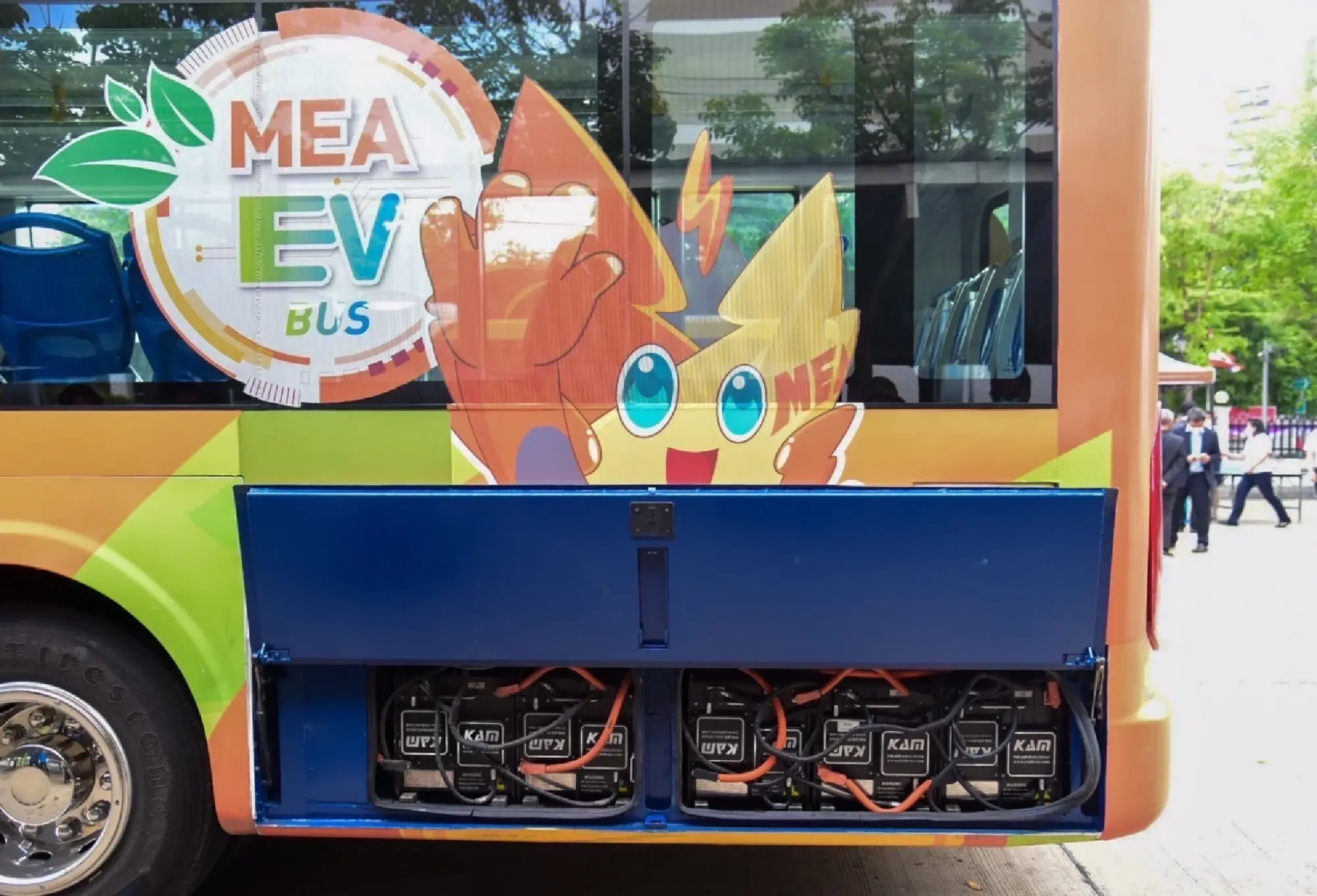 First lot of modified e-buses delivered to BMTA by NSTDA