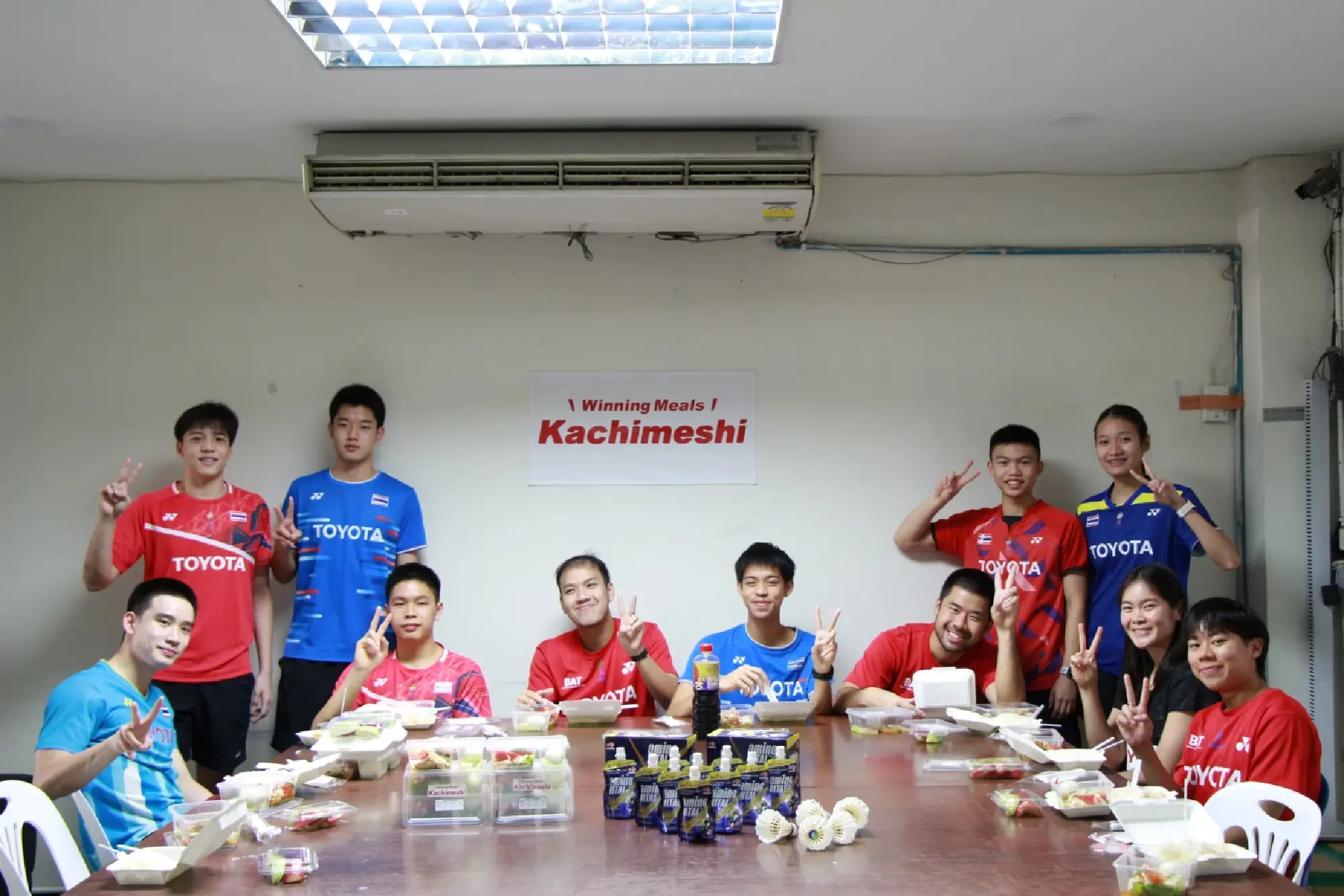 Ajinomoto congratulates Thailand badminton athletes for their success in the 31st SEA Games