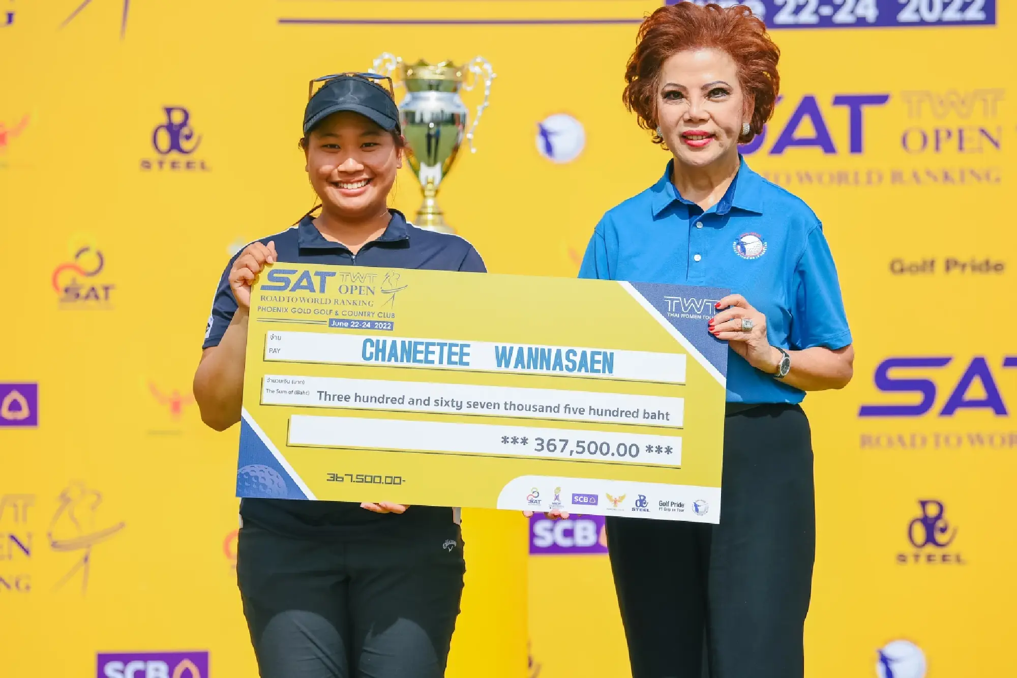Chanettee Ousts Samaporn in 4th Play-off to Win Rain-Disrupted Thai WPGA