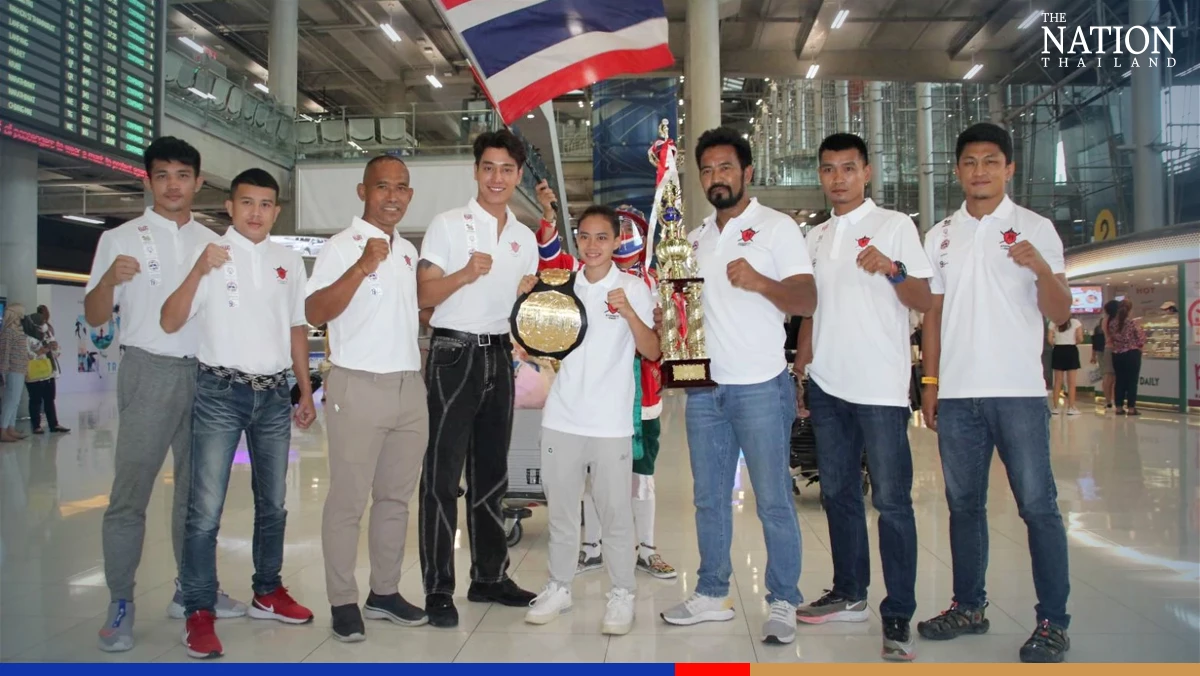 Thai woman boxer Phayahong welcomed home after making K-1 history