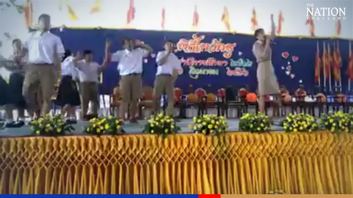 Chaiyaphum school students show support for LGBT