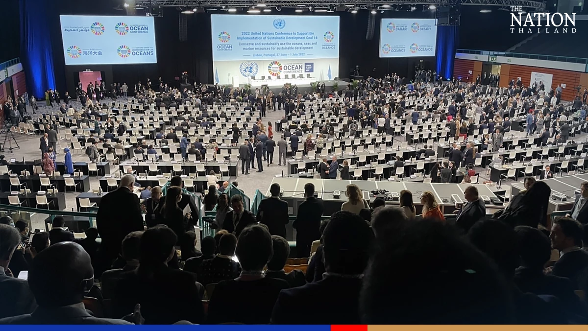 H.E. Mr Varawut expresses the strong position at the Ocean Conference