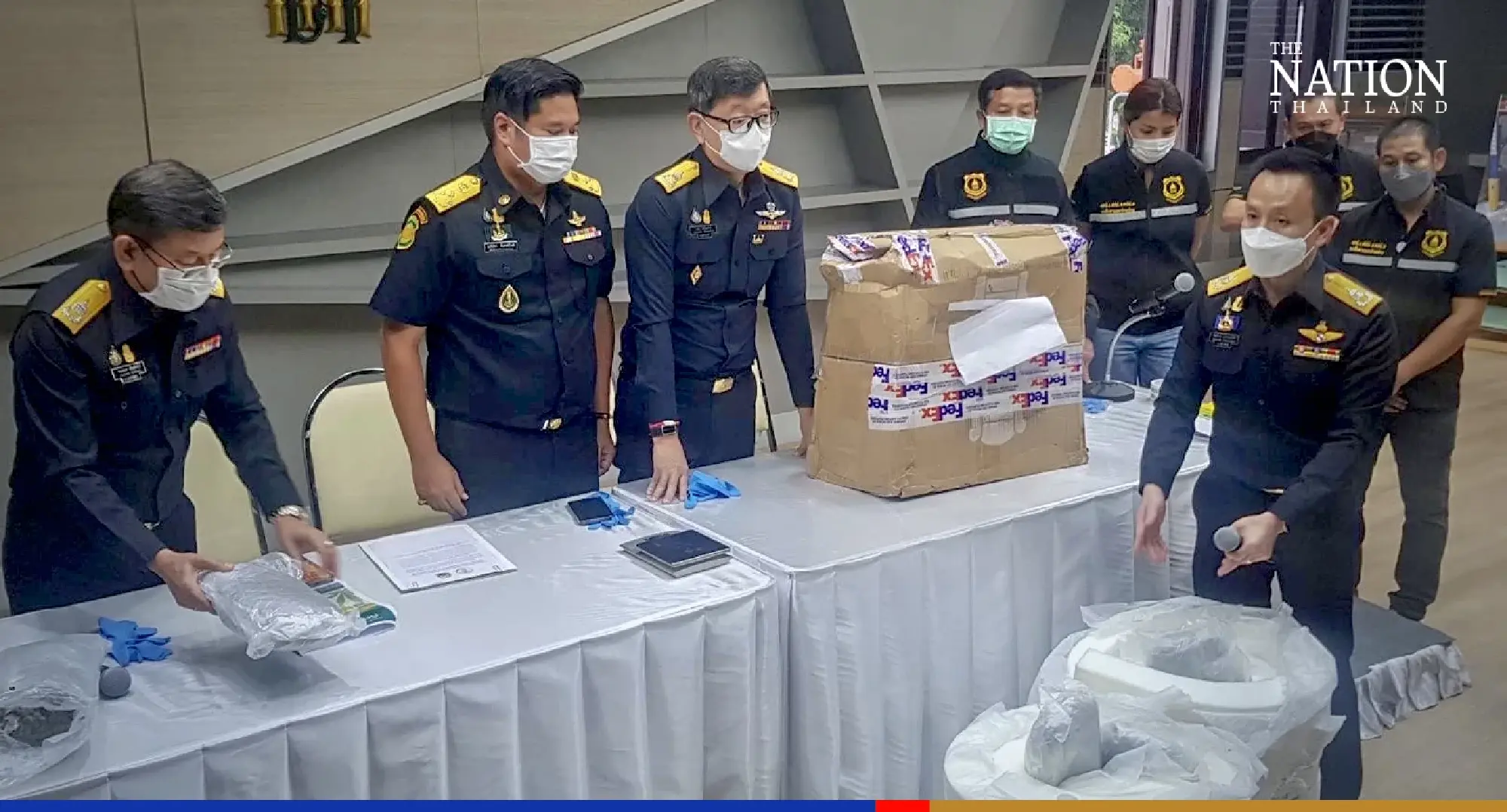 Customs seize 5.3kg of marijuana buds at Suvarnabhumi Airport
