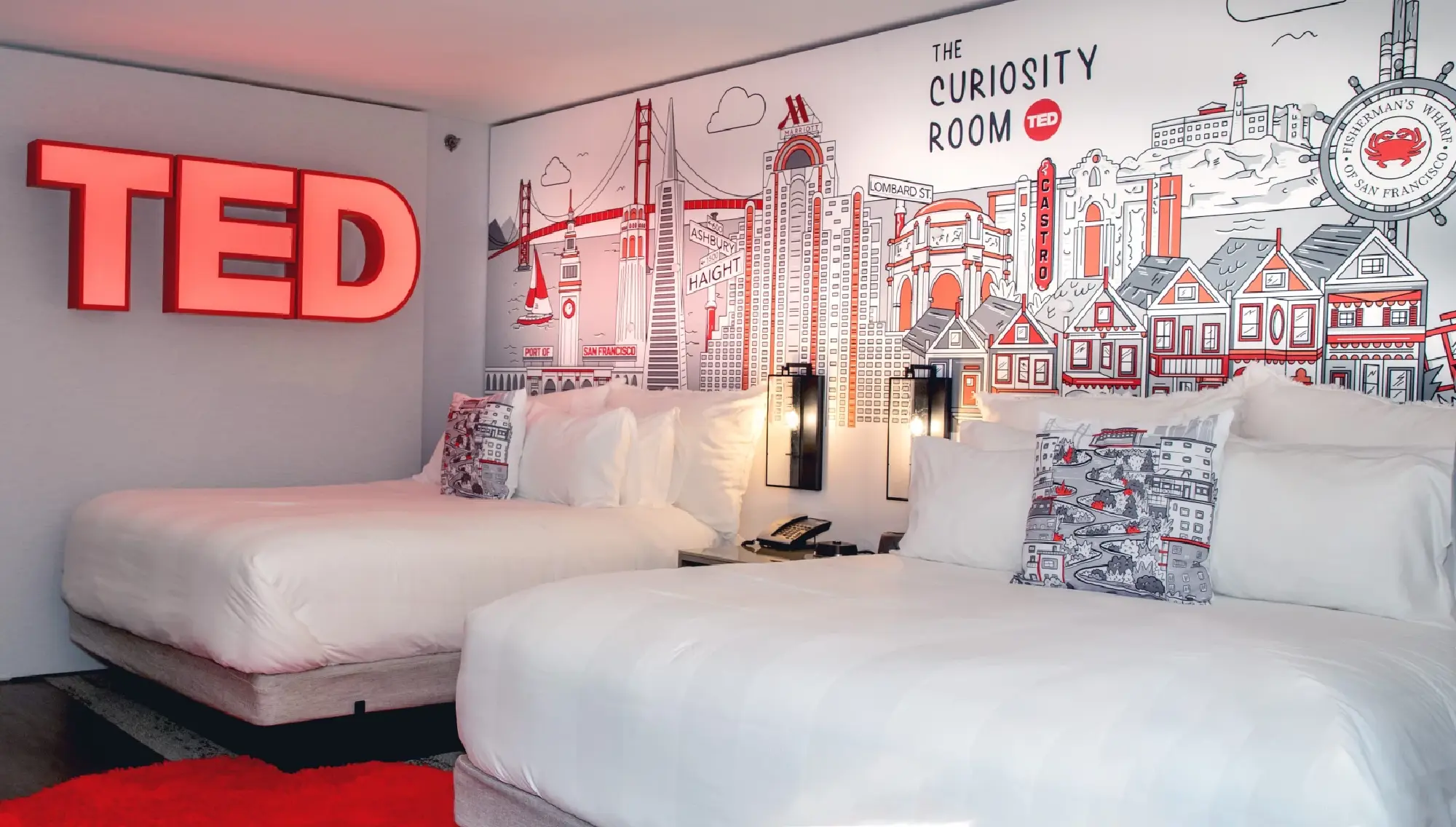 Check in to curiosity: Marriott Hotels and TED evolve partnership with debut of first-ever immersive guest rooms, bookable around the world