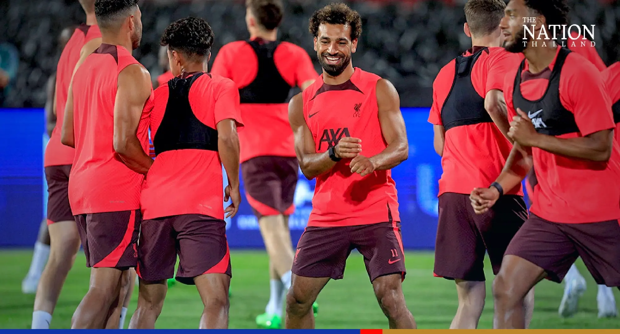 Liverpool hold first public training session in Bangkok