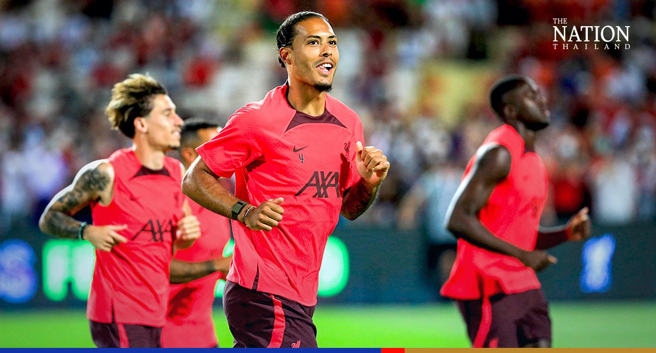 Liverpool hold first public training session in Bangkok