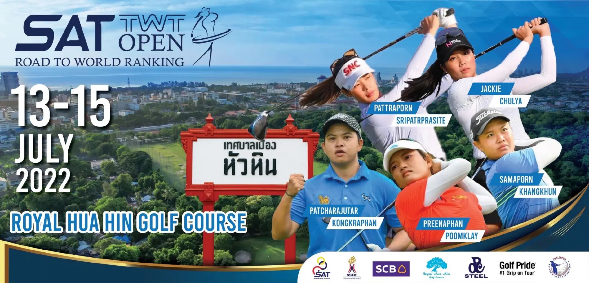 Inaugural champ Parinda spearheads field at Thai WPGA in Hua Hin