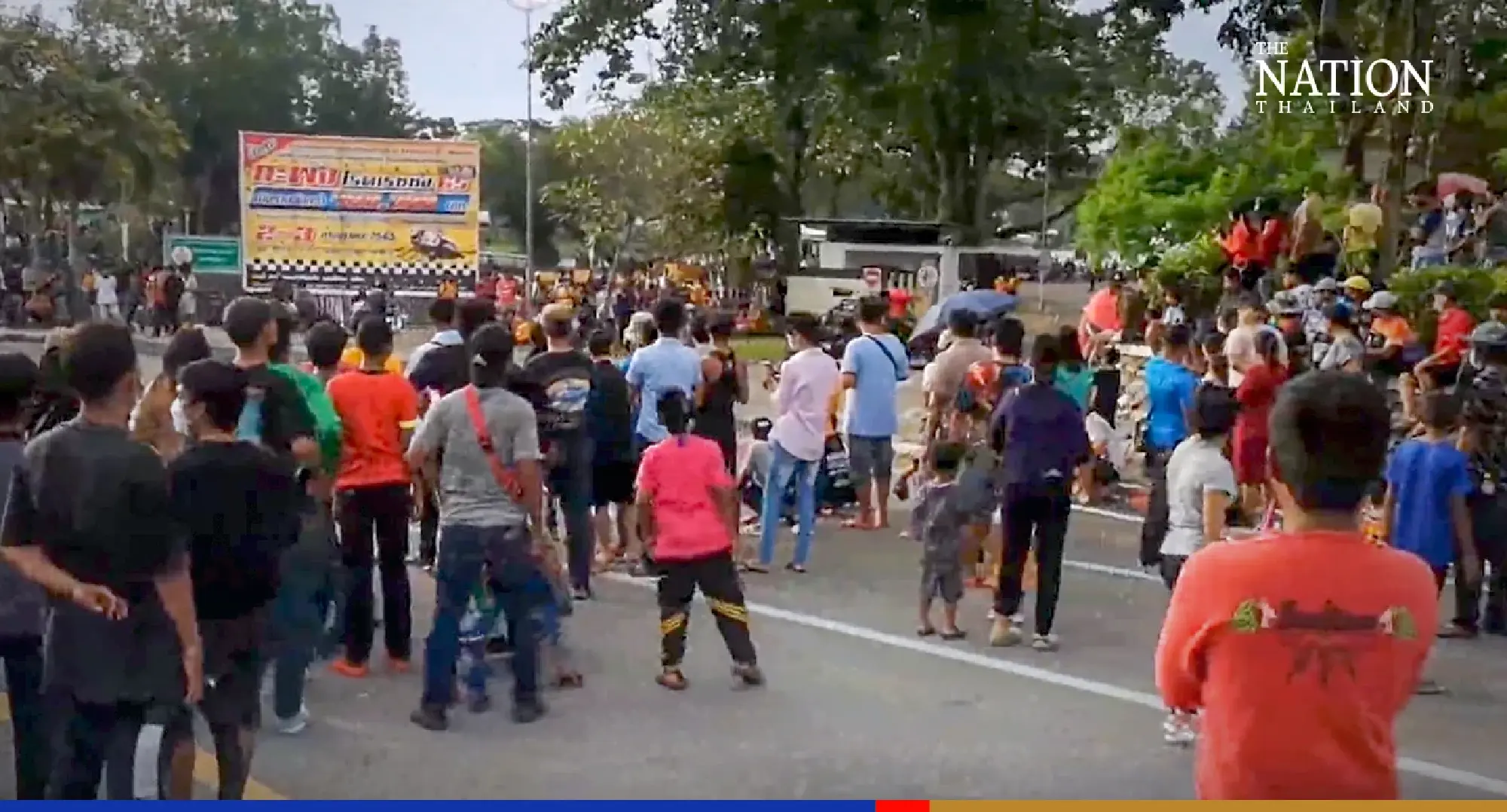 1 killed, 8 injured as motorbike hits spectators in Trang street race